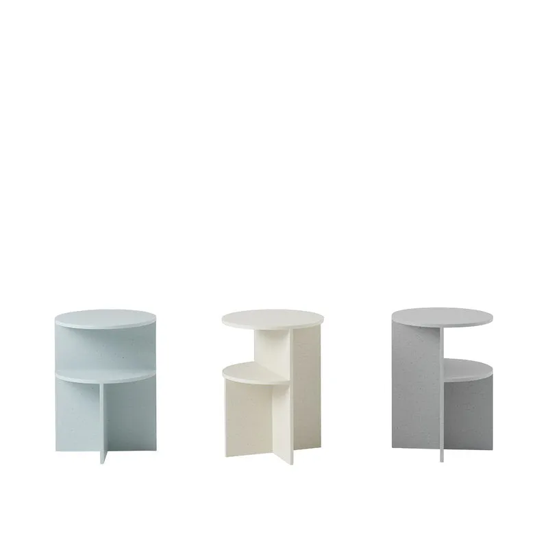 Halves Side Table by MSDS, Sage Green
