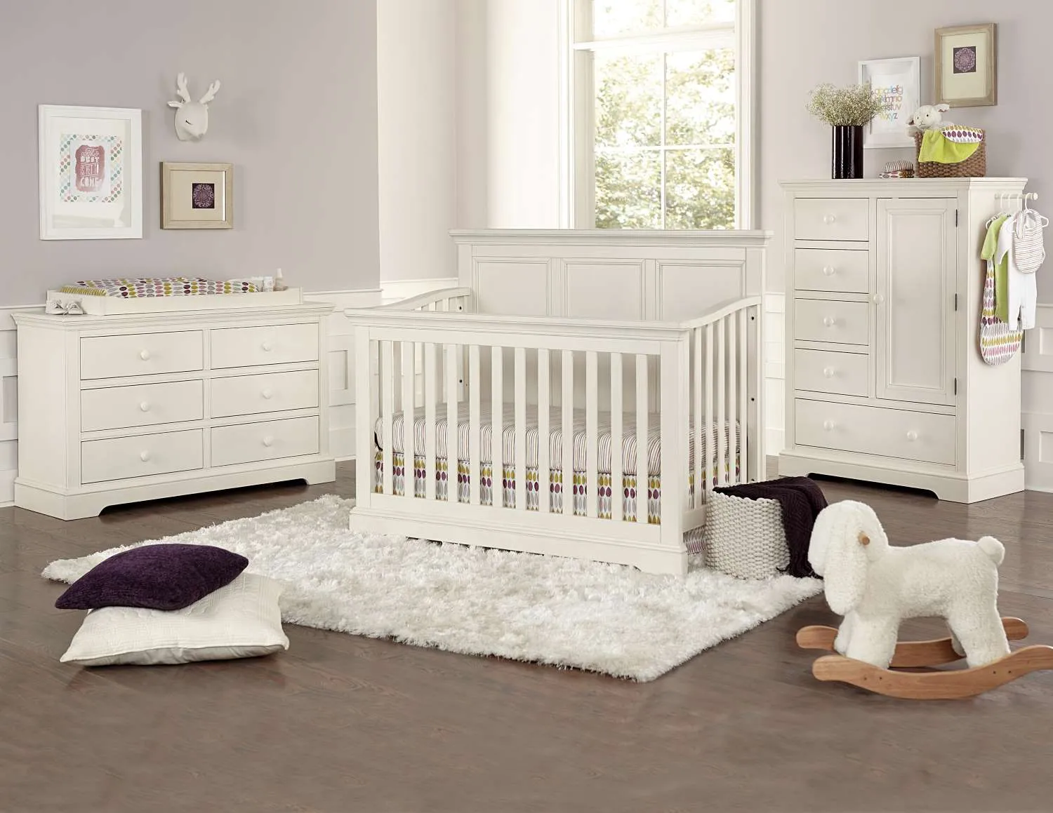 Hanley 6-Drawer Dresser - Chalk