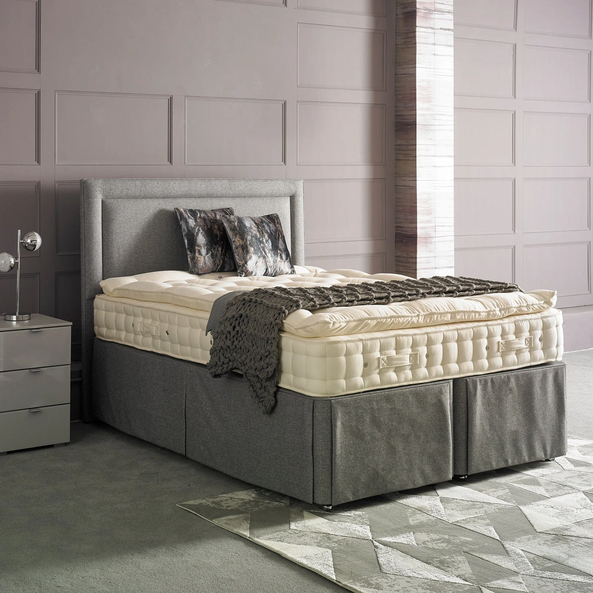 Hypnos Lavenham - Mattress & Base Set