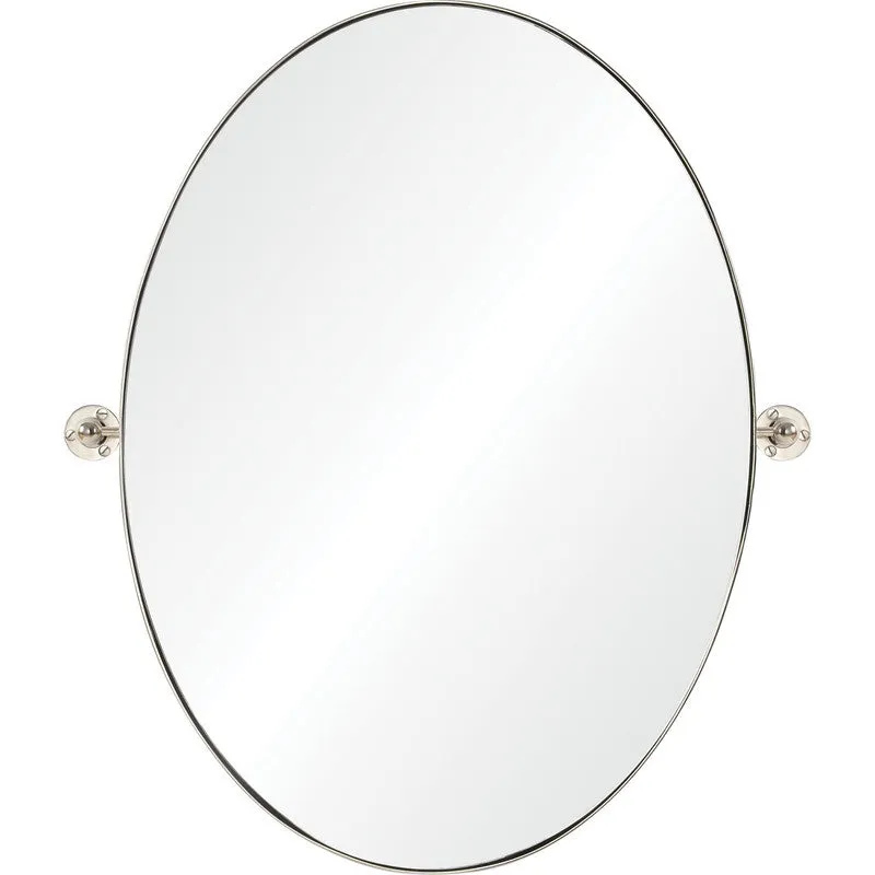 Jacinda Mirror - Polished Nickel
