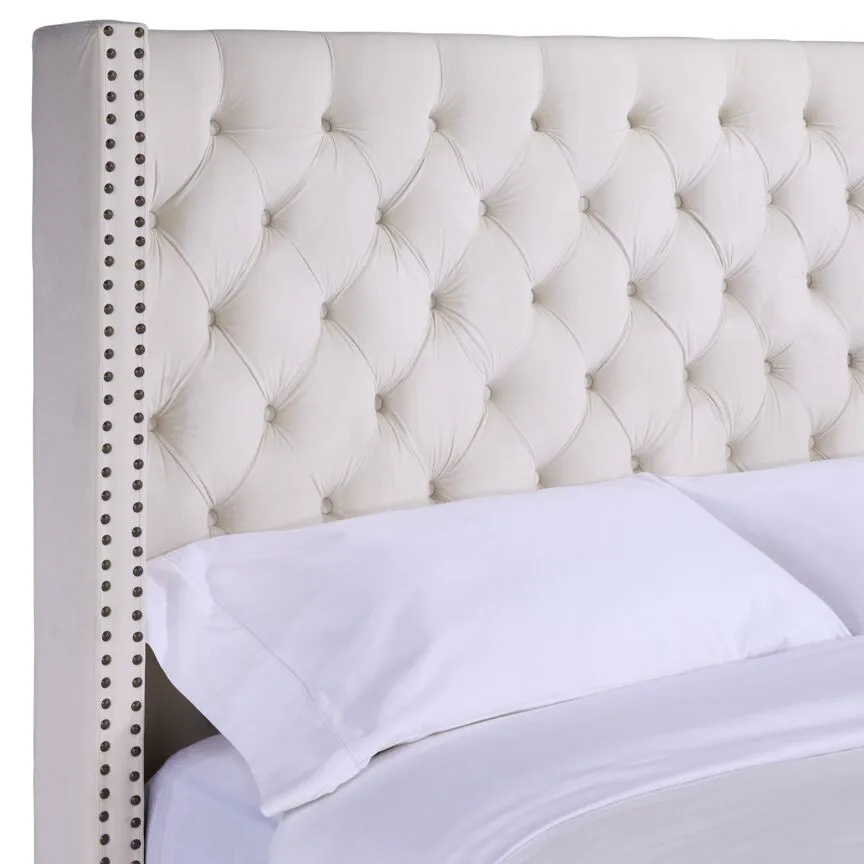 Jaden Full Headboard - Cream