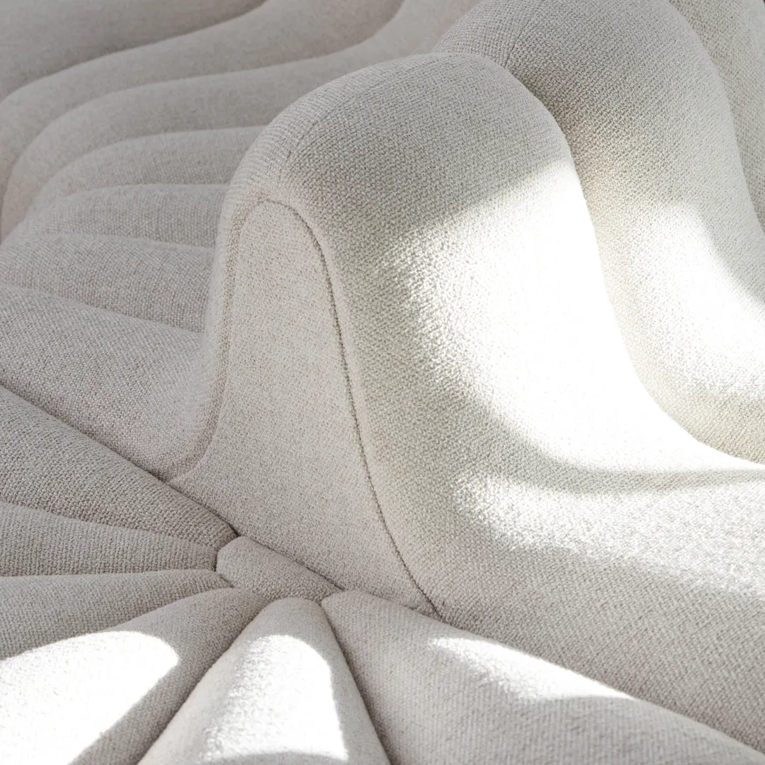 Jagger Lounge Modular Sofa w/ Side Upholstery Cover - Segments