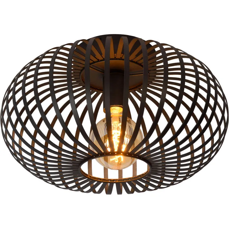 Jonah Ceiling Mount Light - Black