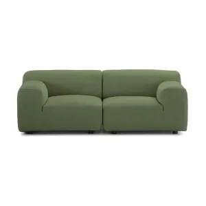 Kartell Plastics Duo 2 Seater Sofa Dx Orsetto, Green