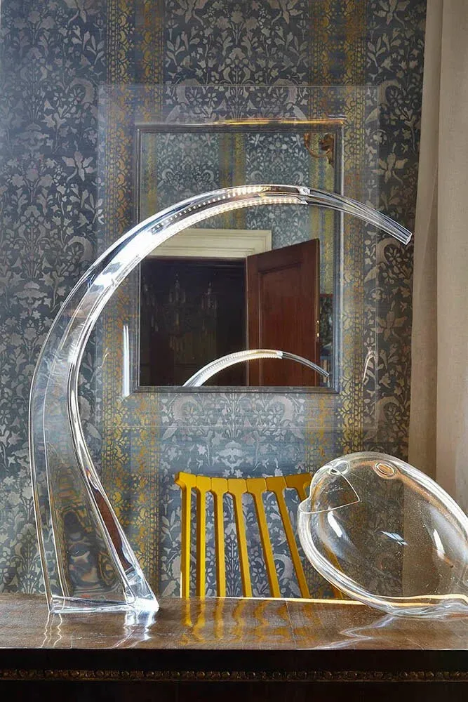 Kartell Taj Table Lamp, Crystal