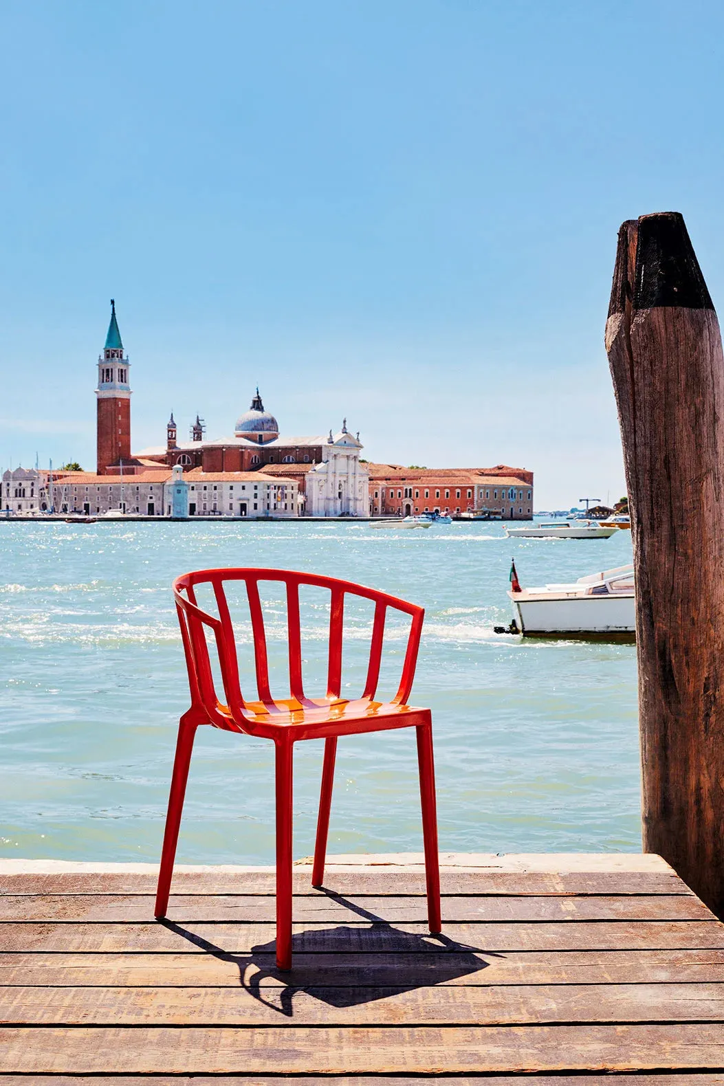 Kartell Venice Chair, Rust