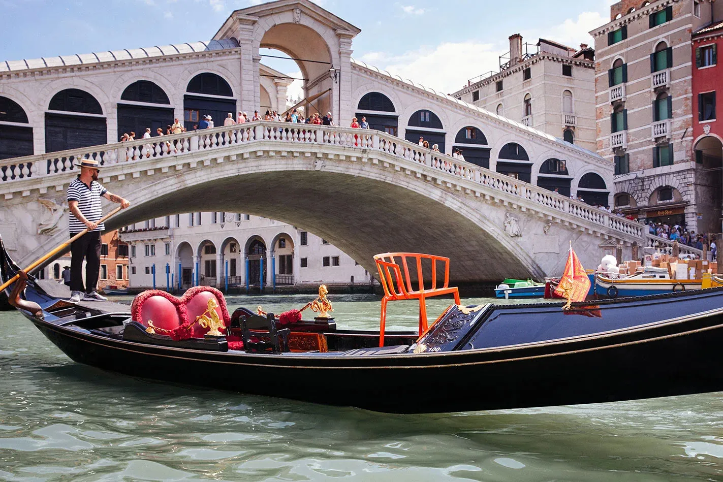Kartell Venice Chair, Rust