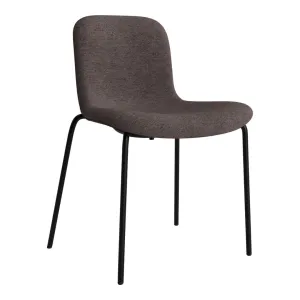 Langue Dining Chair - Steel - Soft Upholstered