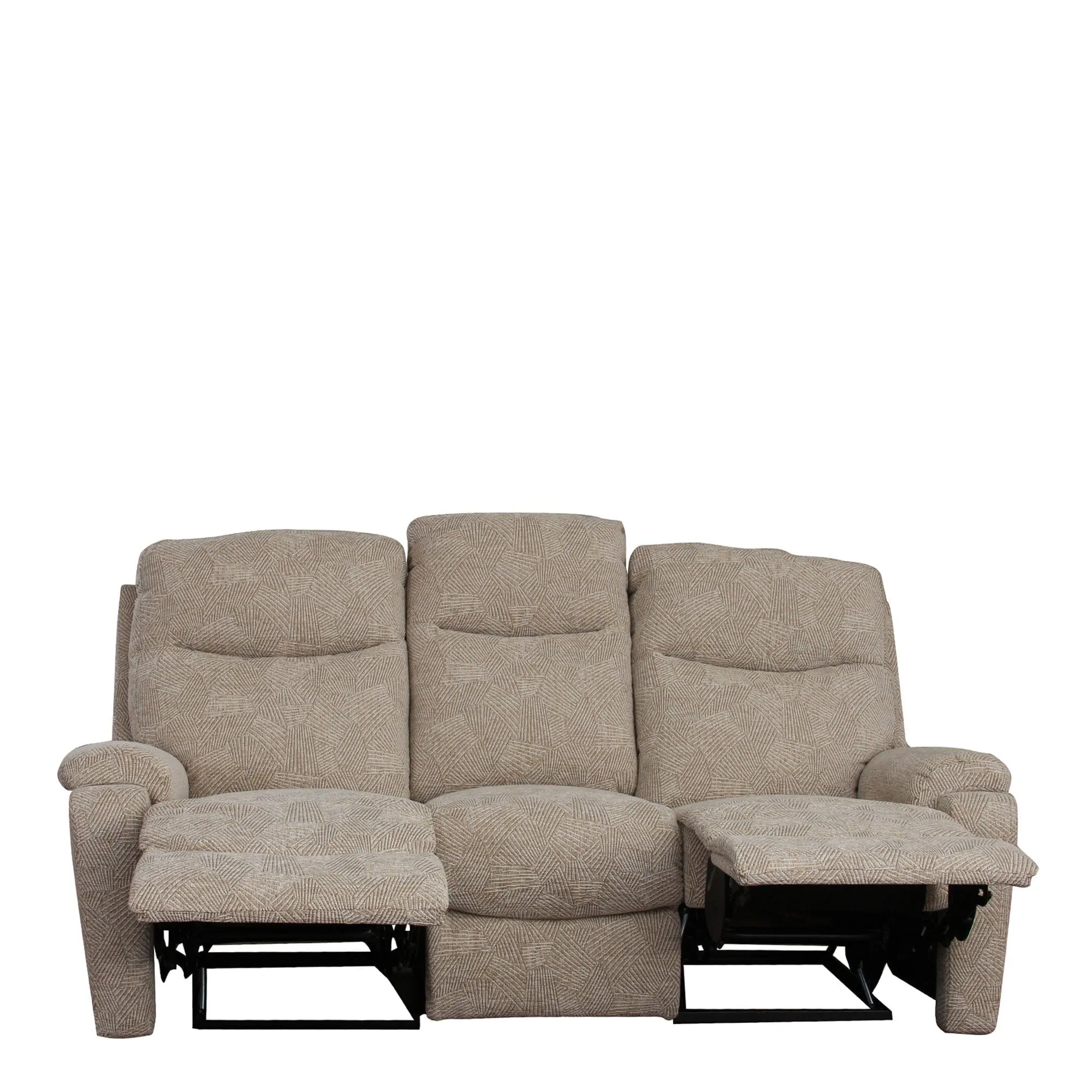 Lavenham - 3 Seat Manual Recliner Sofa In Fabric