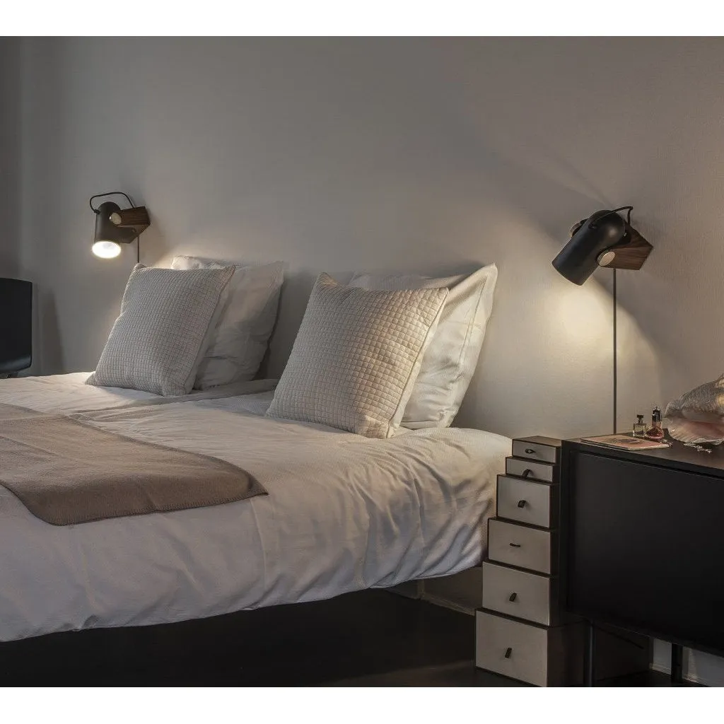 Le Klint Carronade Table/Sax Wall Lamp, Black