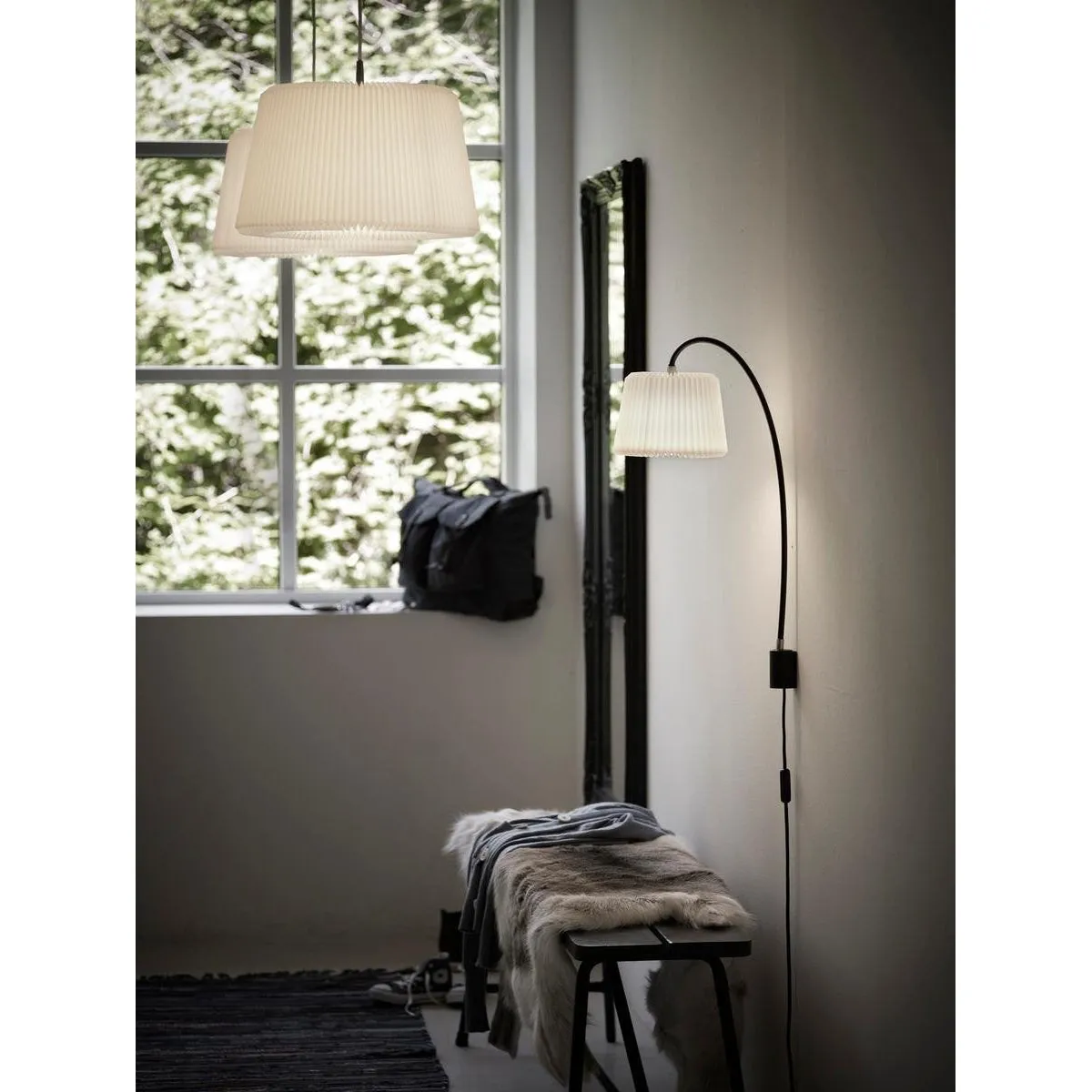 Le Klint Snowdrop Pendant, White ø55 Cm