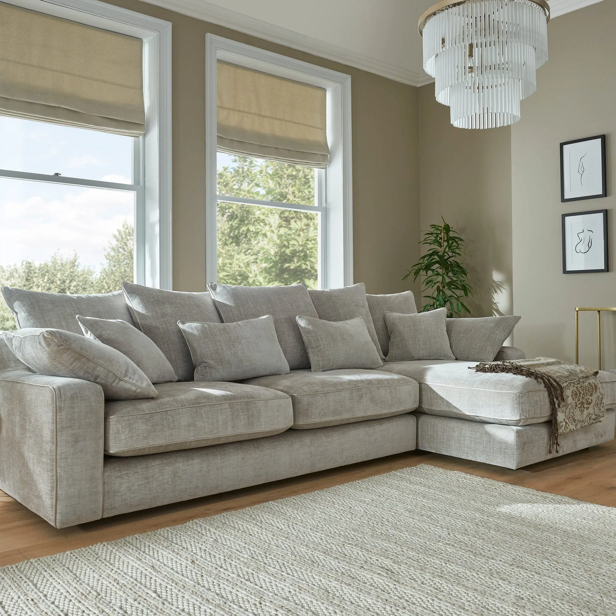 Lexington - 3 Seat Pillow Back Sofa In Fabric