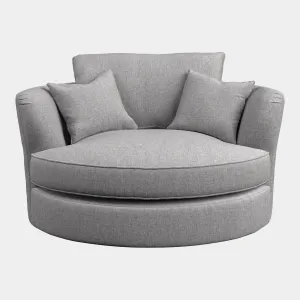 Lexington - Swivel Cuddler Chair In Fabric