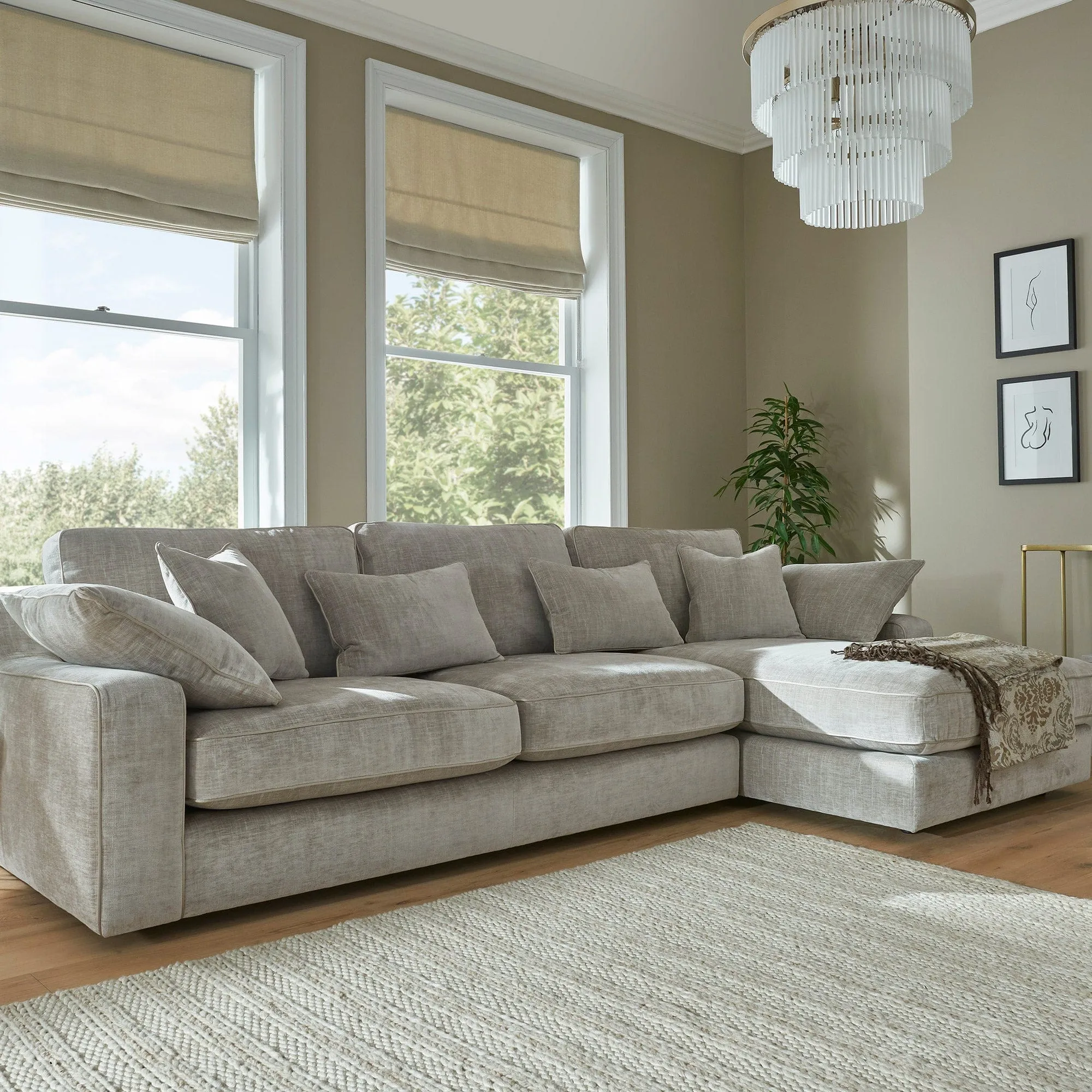 Lexington - Swivel Cuddler Chair In Fabric