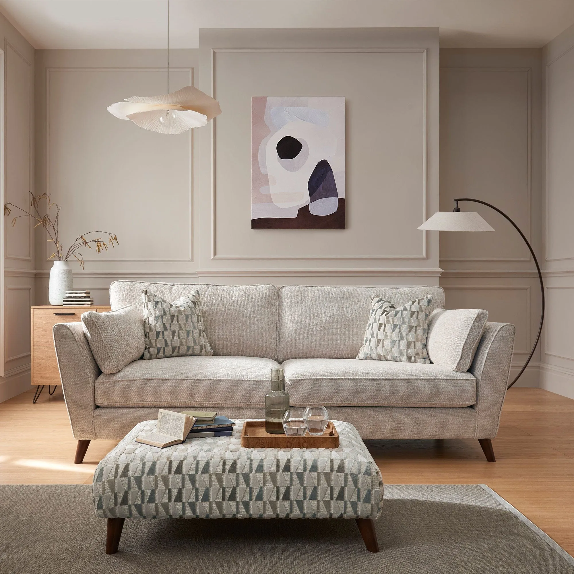 Lisbon - Cuddler Sofabed In Fabric