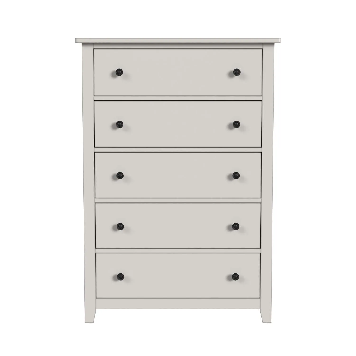 Lodge 5 Drawer Chest - Cream