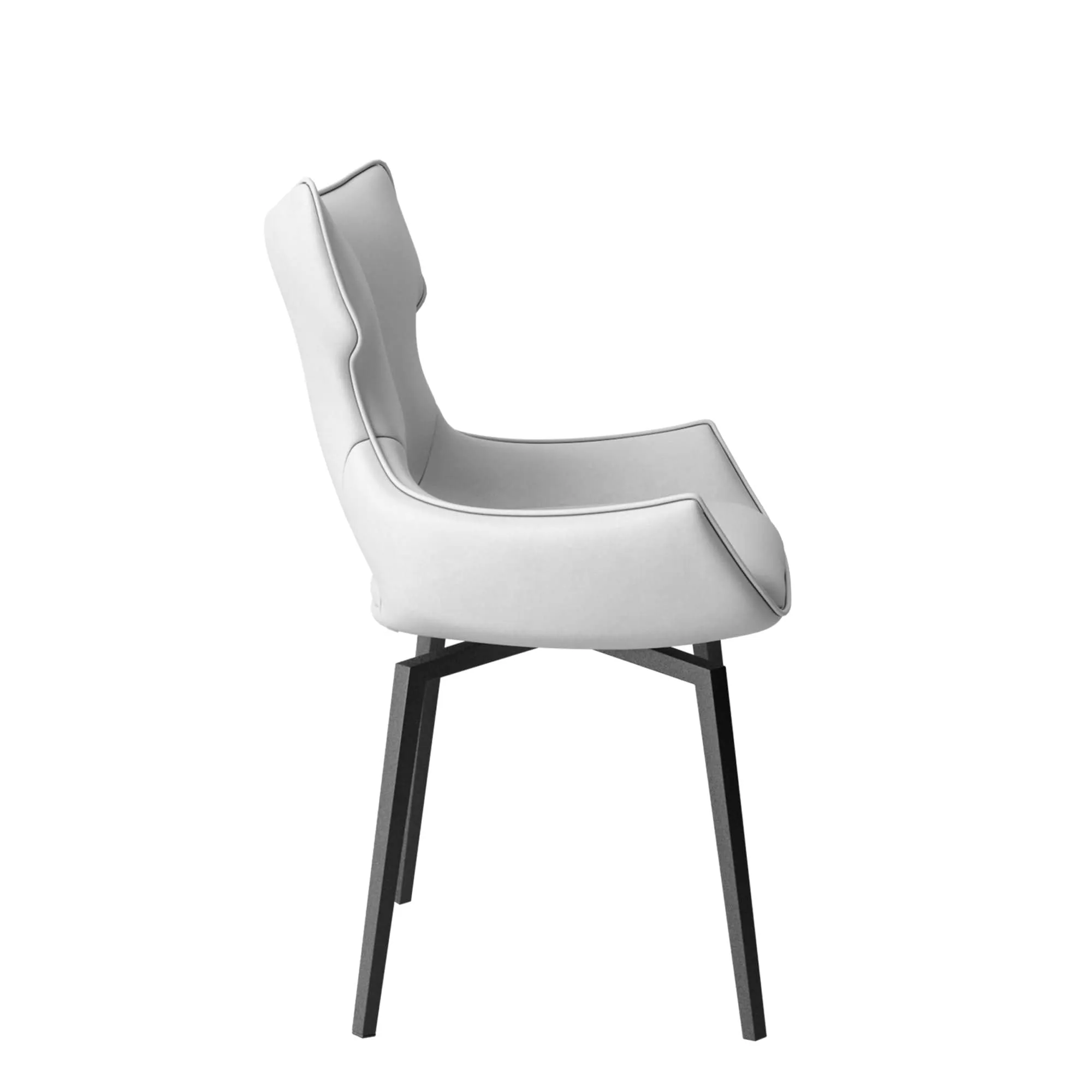 Luca - Swivel Dining Chair In PU