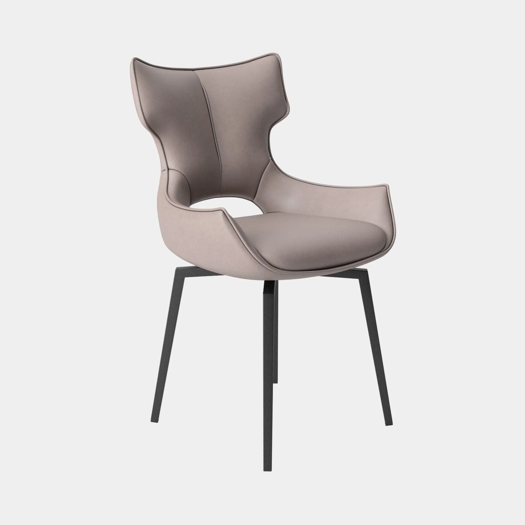 Luca - Swivel Dining Chair In PU