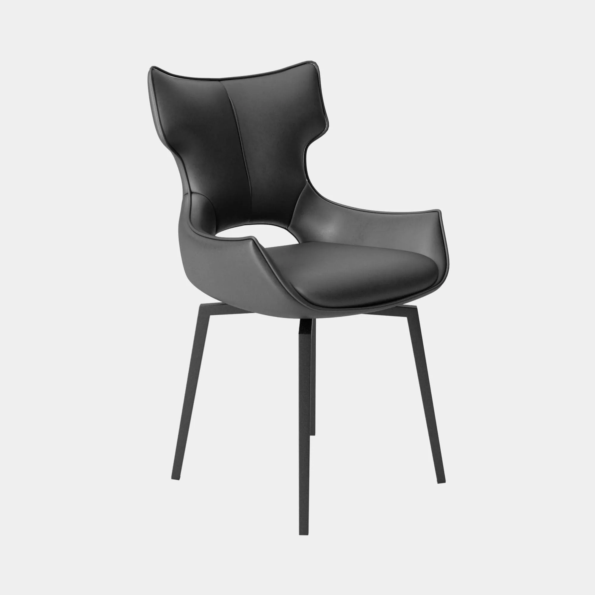 Luca - Swivel Dining Chair In PU