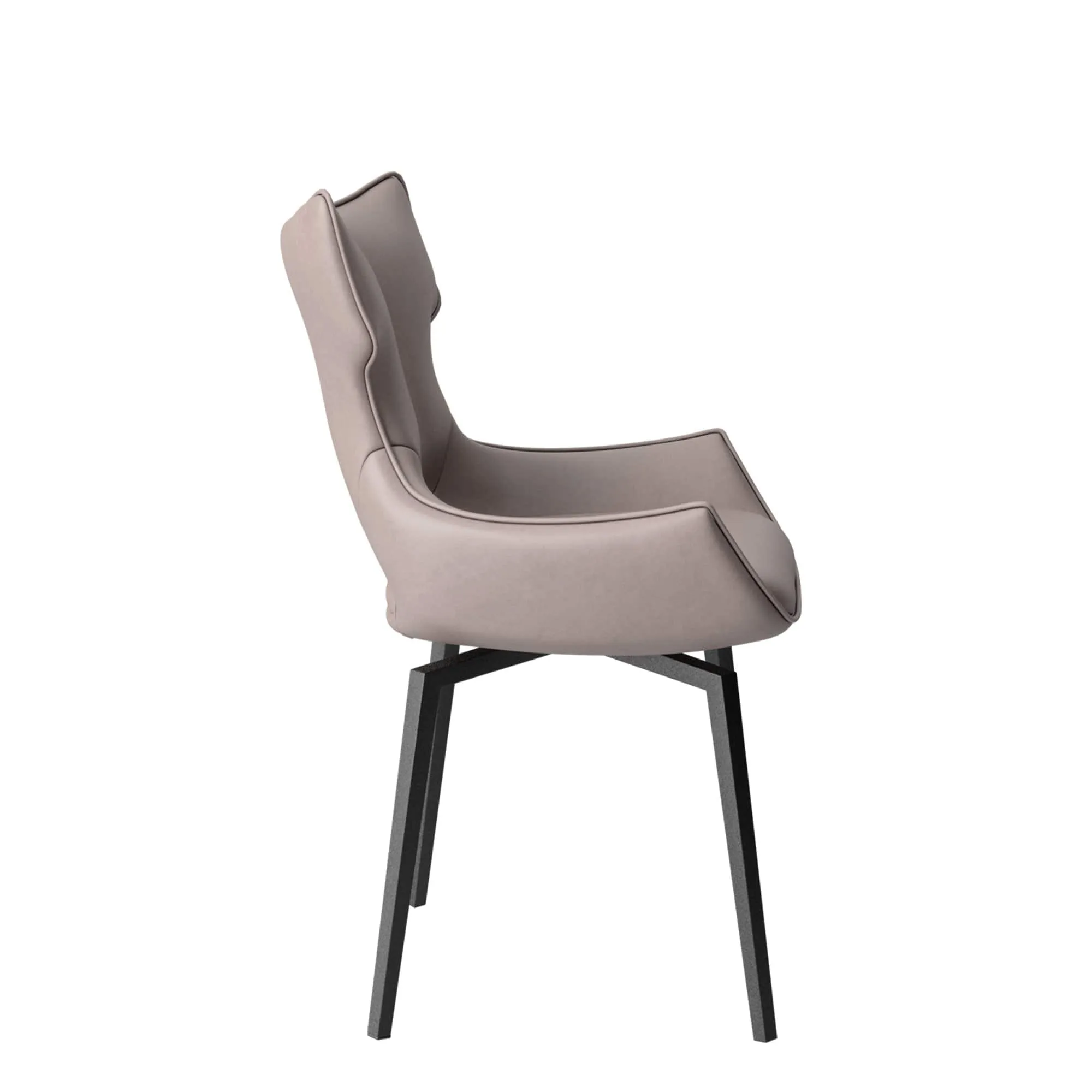 Luca - Swivel Dining Chair In PU