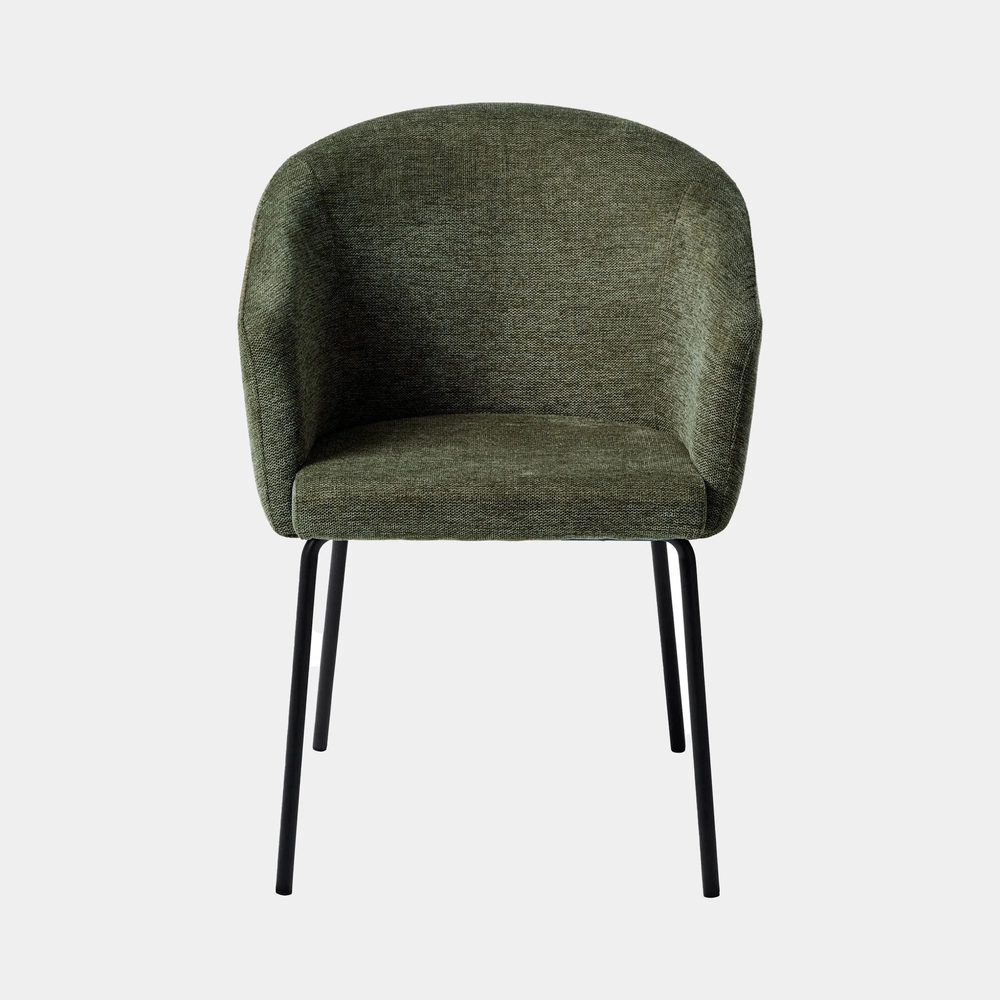 Mardi - Dining Chair In Fabric Olive Green