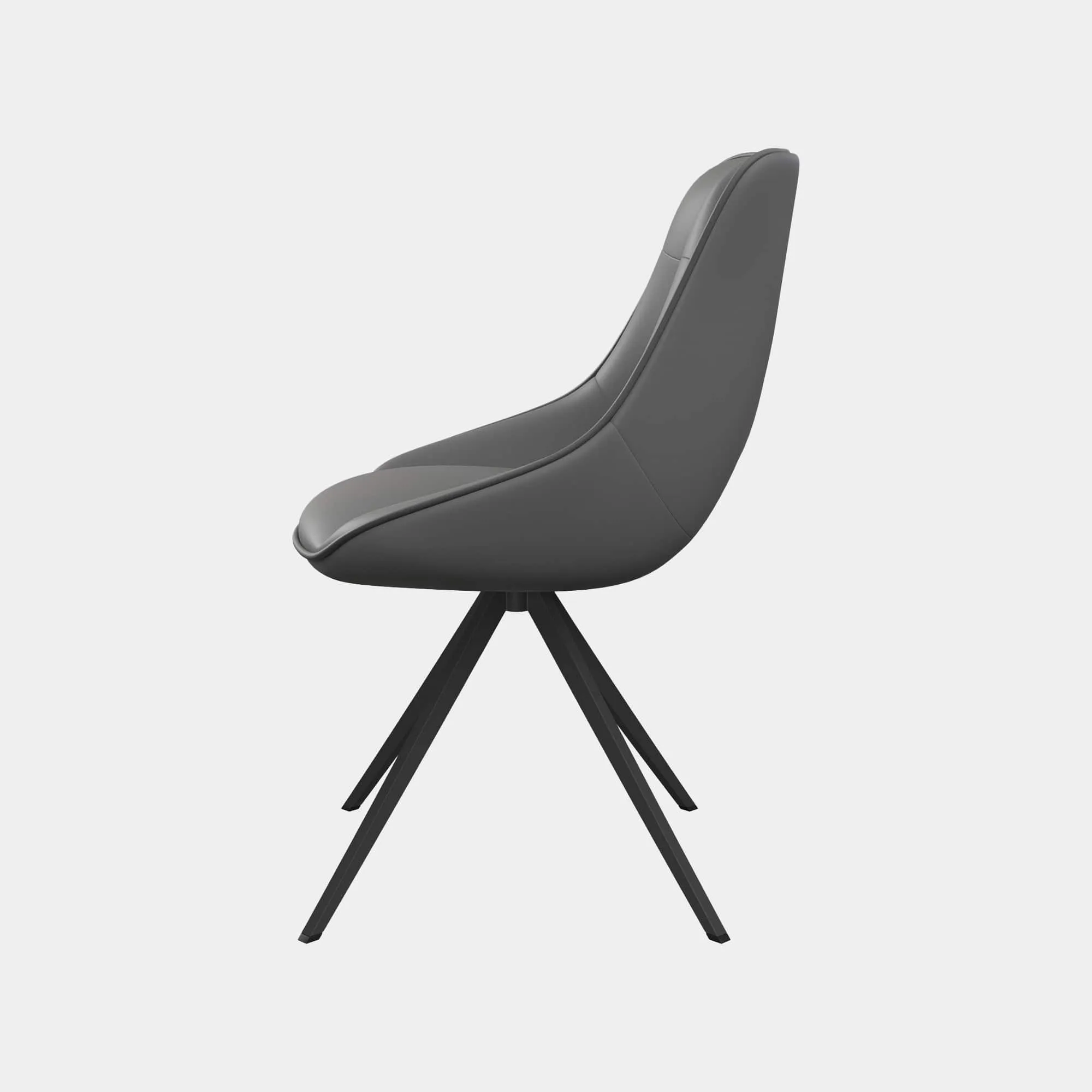 Matera - Swivel Dining Chair In PU
