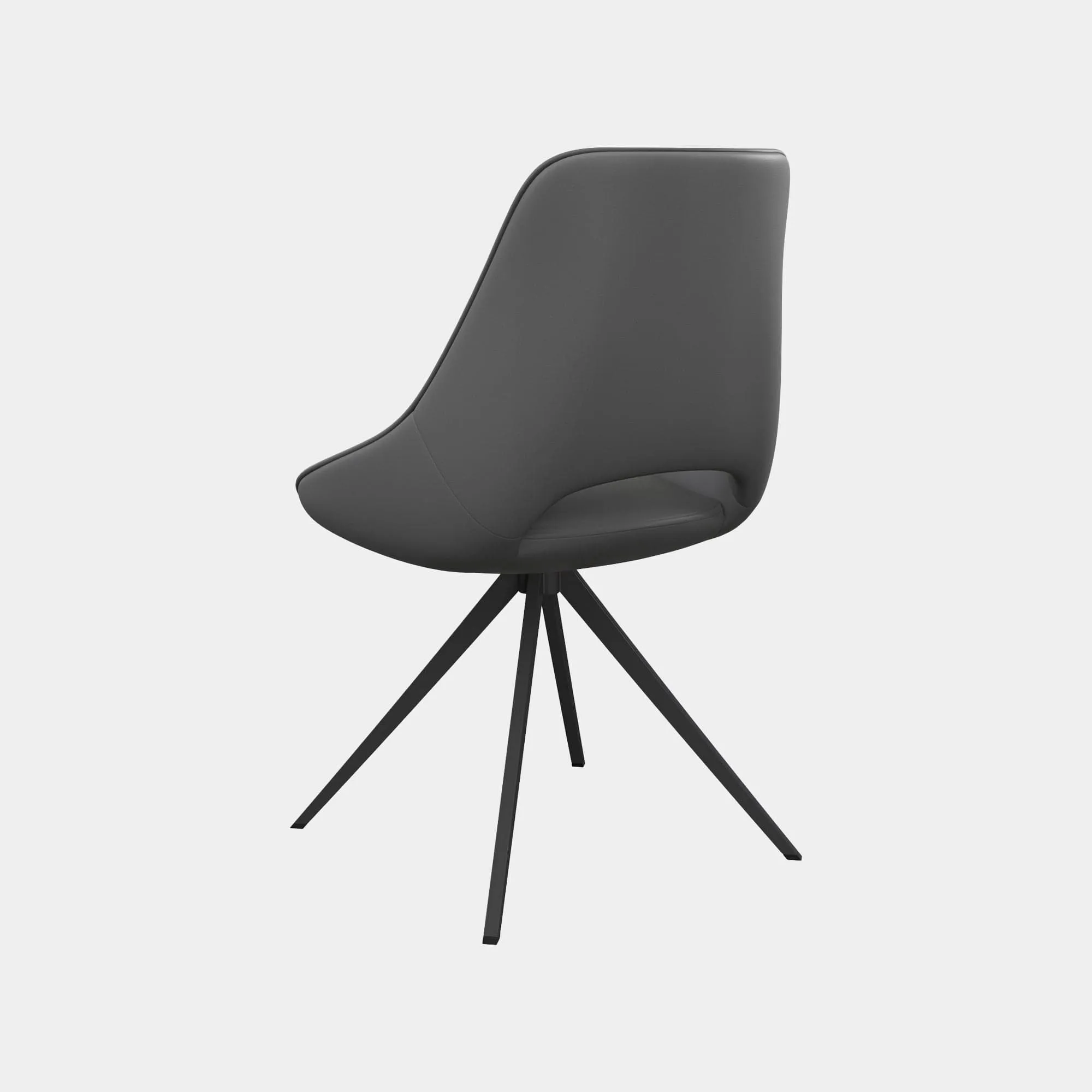 Matera - Swivel Dining Chair In PU