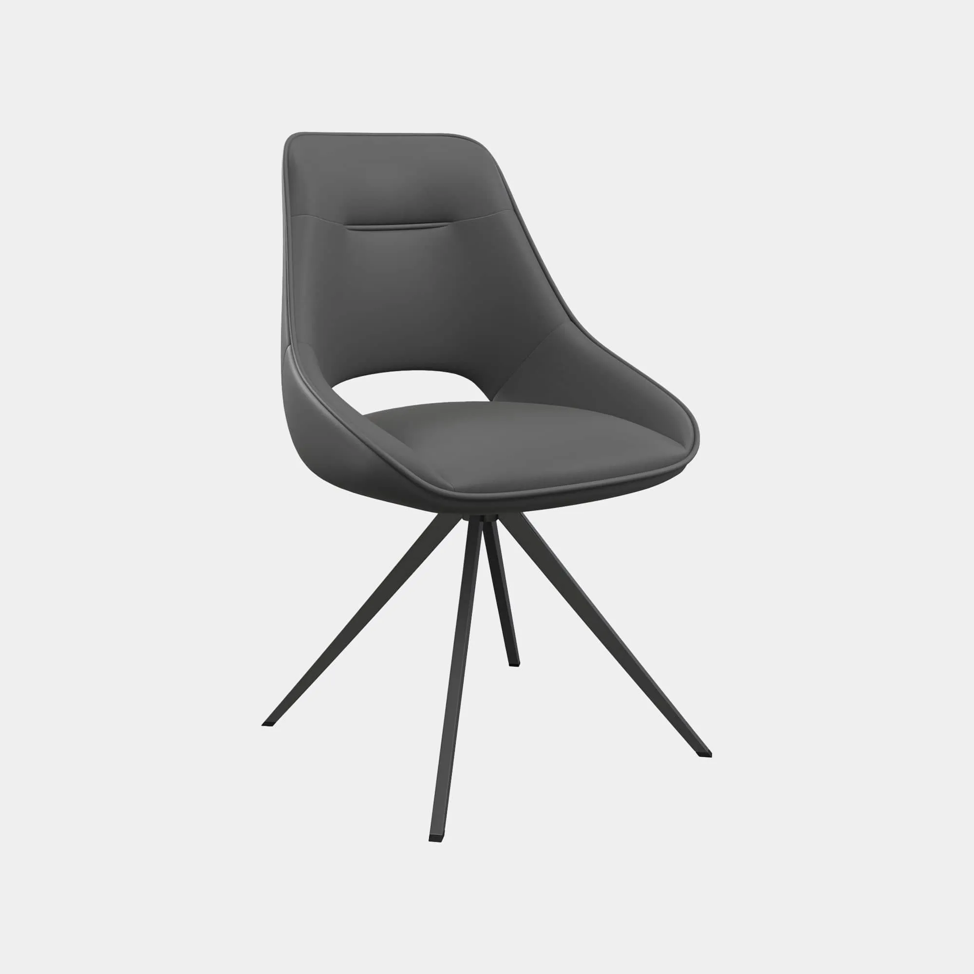 Matera - Swivel Dining Chair In PU
