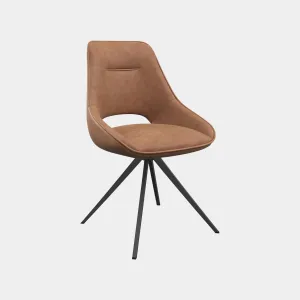 Matera - Swivel Dining Chair In PU
