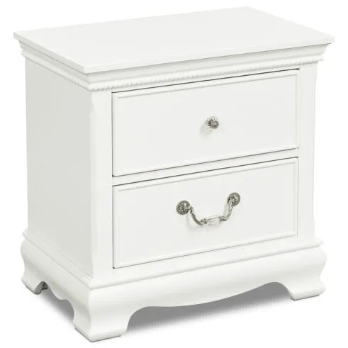 Melanie 5-Piece Twin Bedroom Package - White
