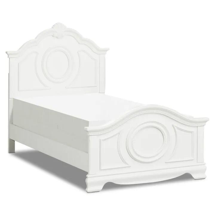 Melanie 5-Piece Twin Bedroom Package - White