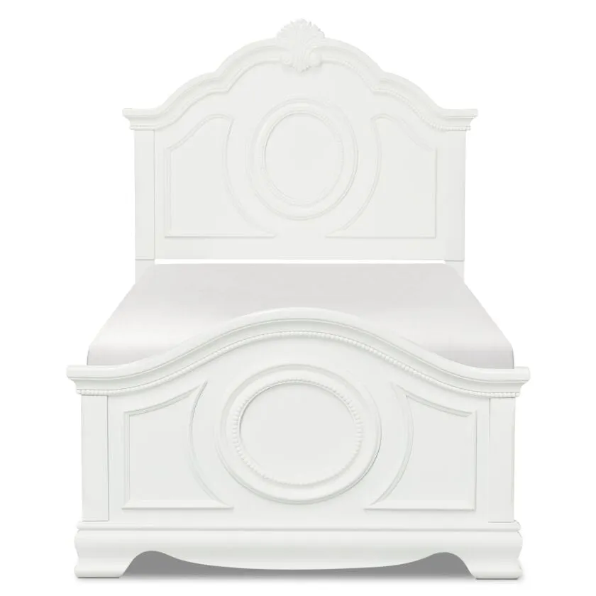 Melanie 6-Piece Full Bedroom Package - White