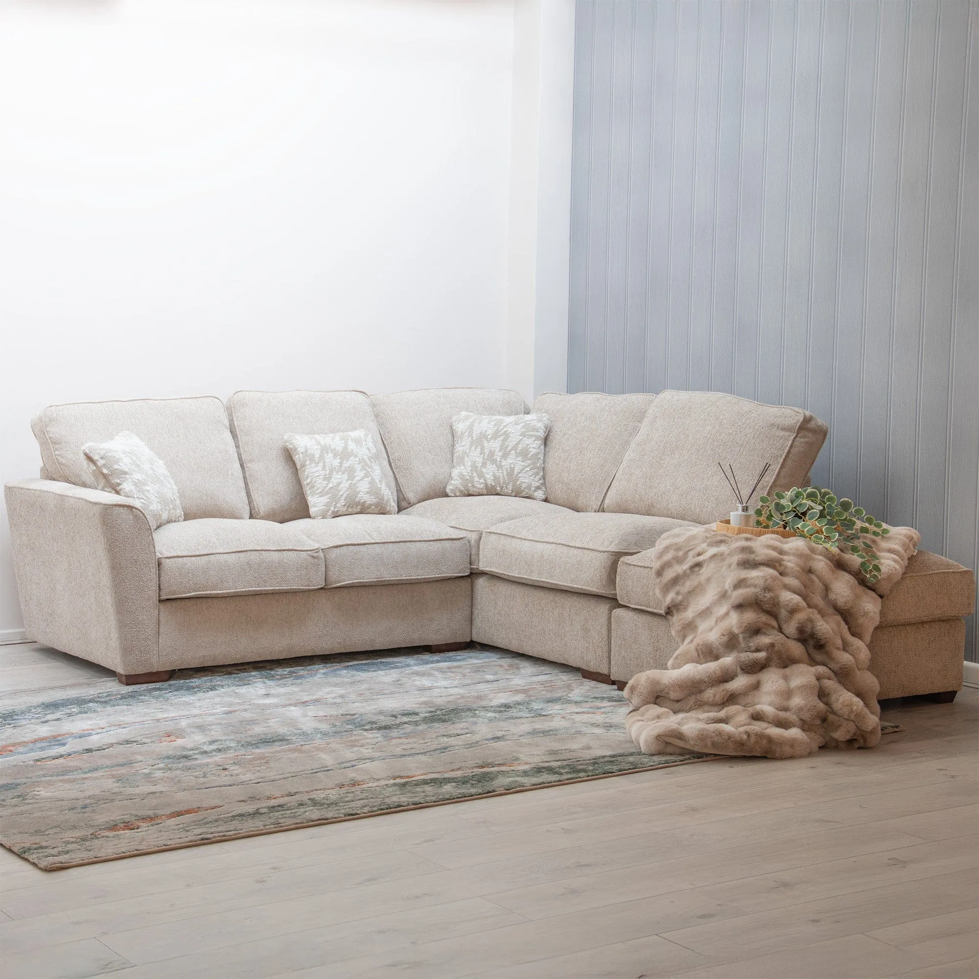 Memphis - 3 Seat Standard Back Sofa In Fabric