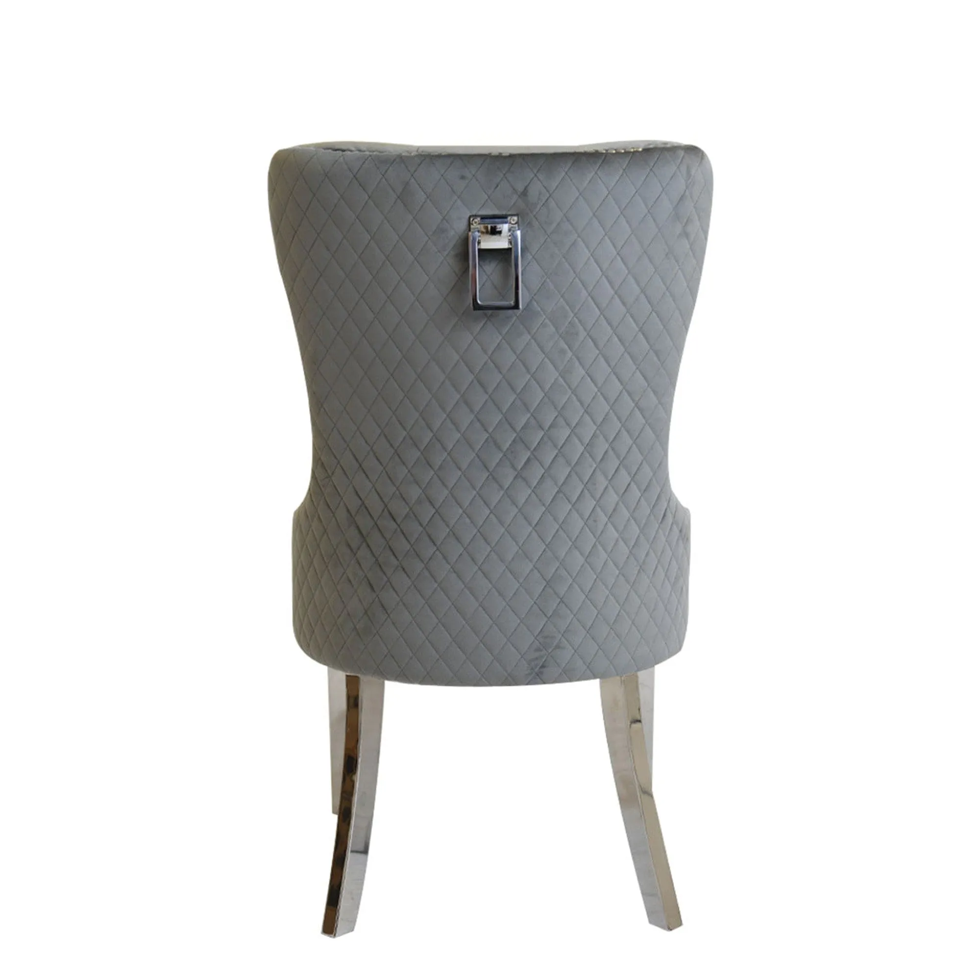 Metropole - Quilted Back Dining Chair In Velvet