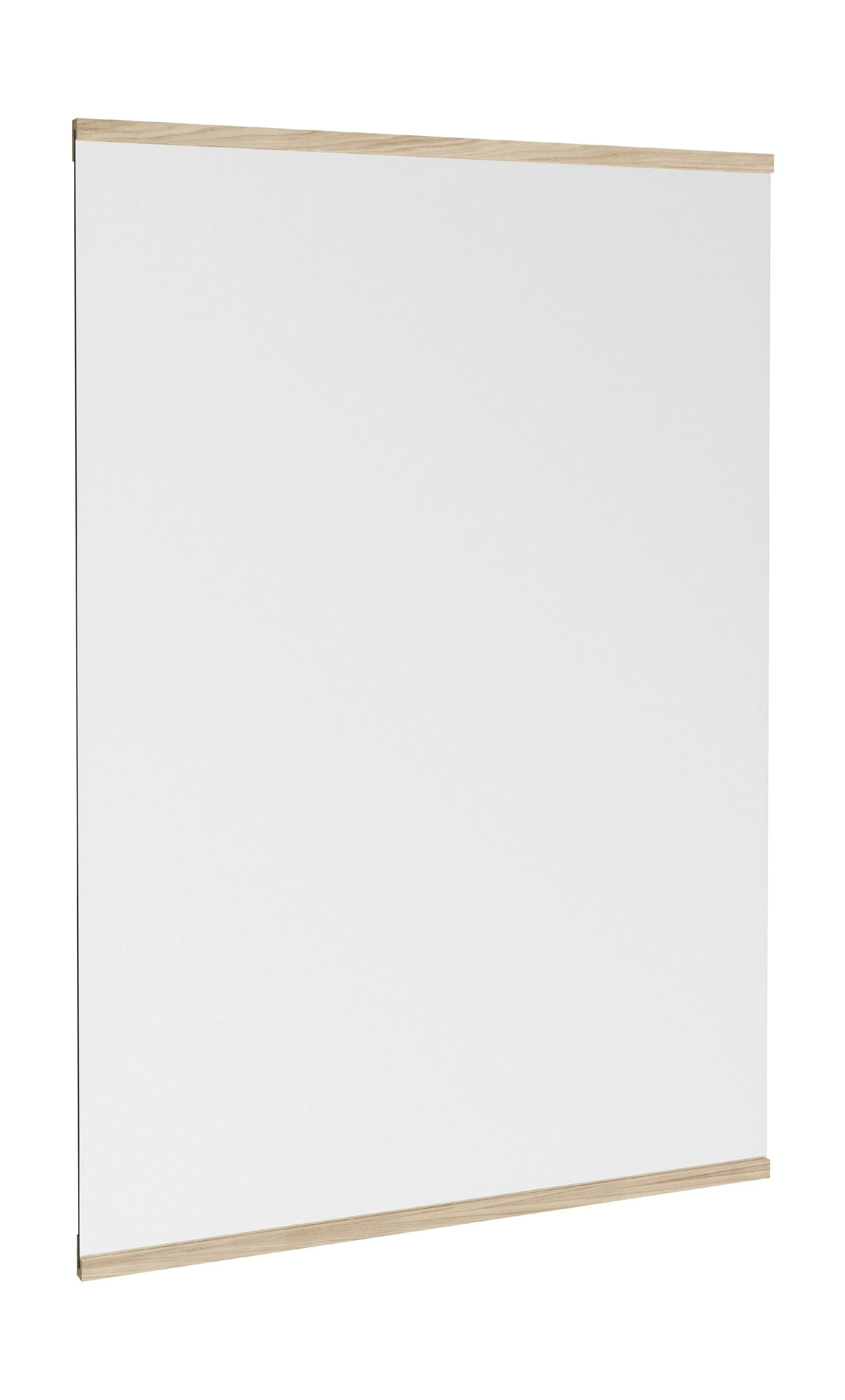 Moebe Rectangular Wall Mirror 101,8x70 Cm, Ash