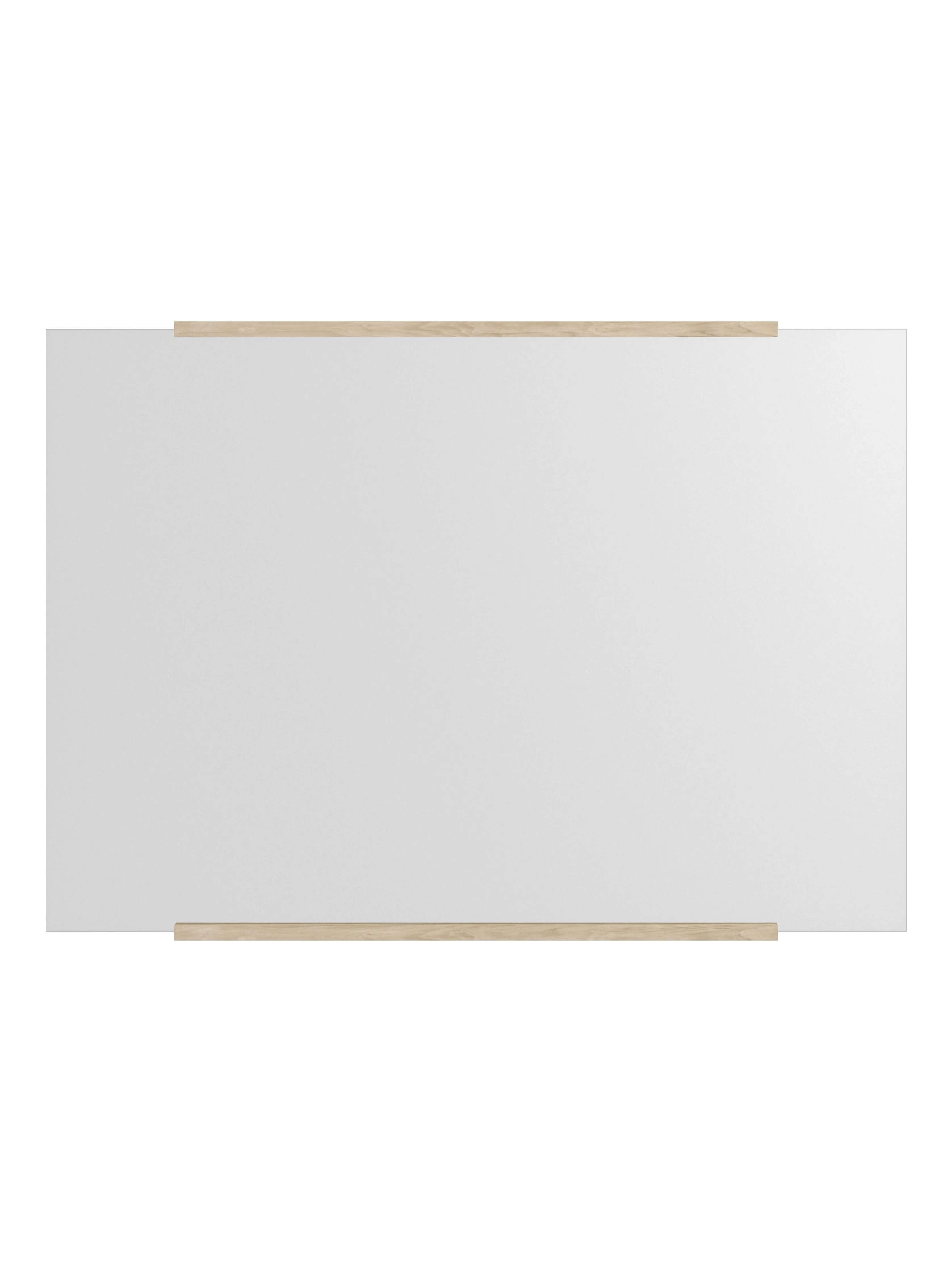 Moebe Rectangular Wall Mirror 101,8x70 Cm, Ash
