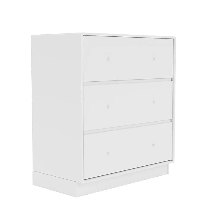 Montana Carry Dresser With 7 Cm Plinth, Snow White