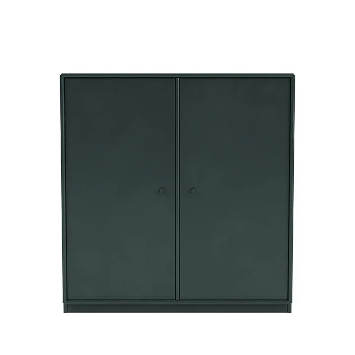 Montana Cover Cabinet With 3 Cm Plinth, Black Jade