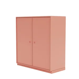 Montana Cover Cabinet With 3 Cm Plinth, Rhubarb Red
