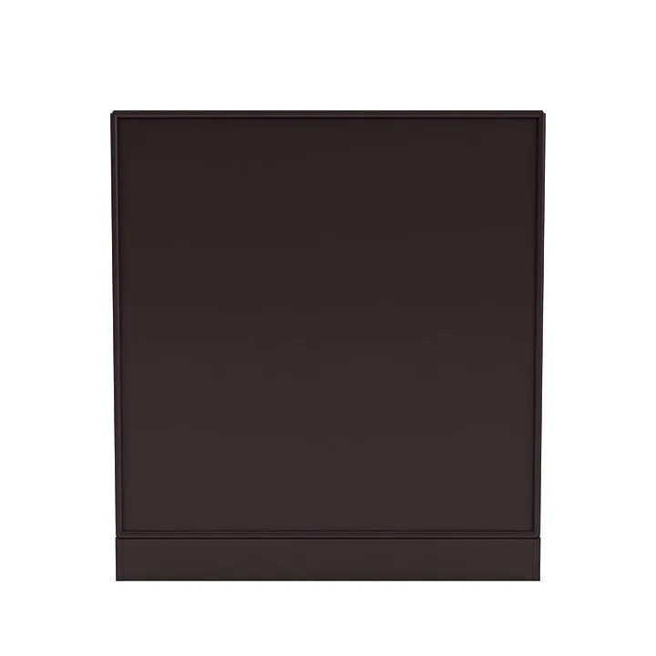 Montana Cover Cabinet With 7 Cm Plinth, Balsamic Brown
