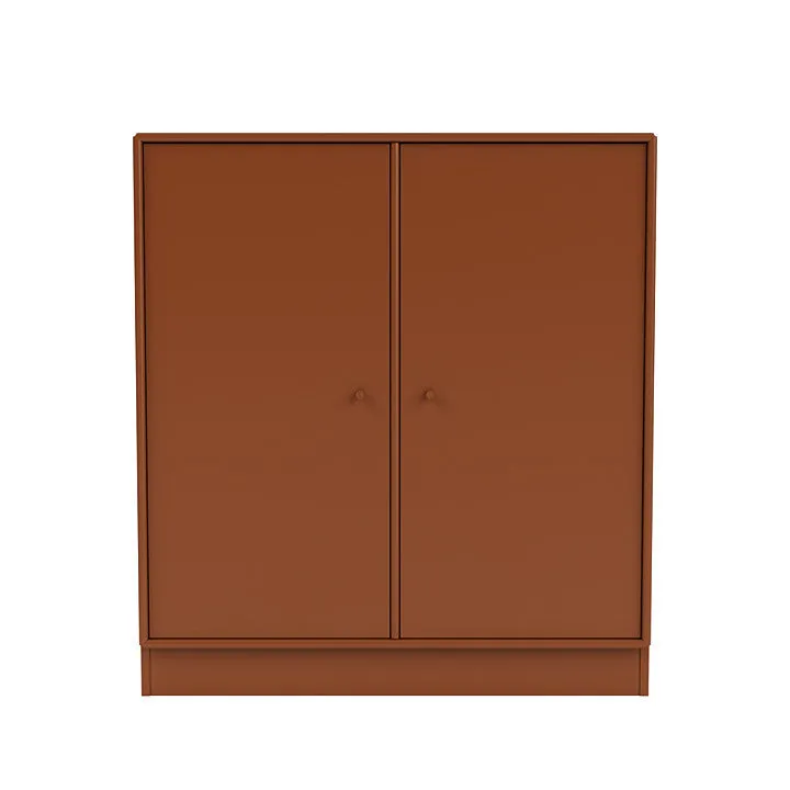 Montana Cover Cabinet With 7 Cm Plinth, Hazelnut Brown