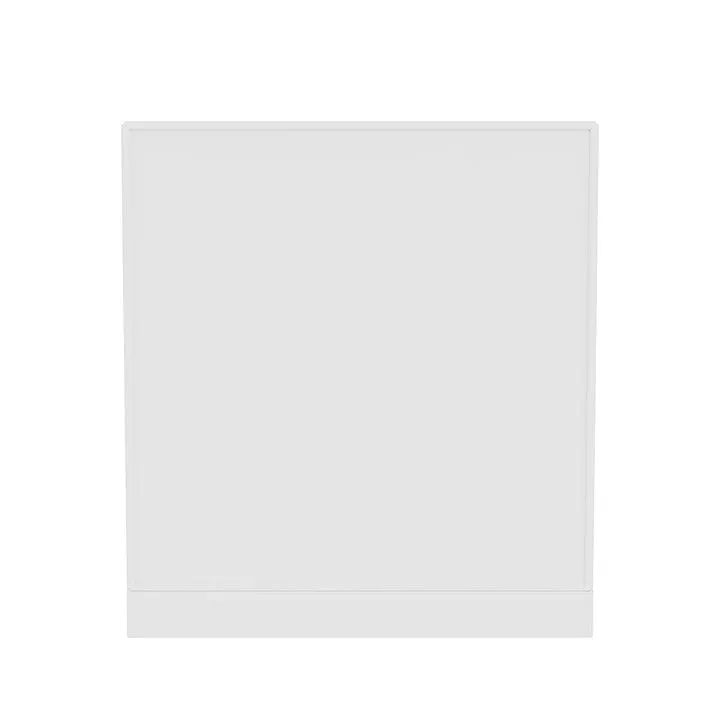 Montana Cover Cabinet With 7 Cm Plinth, New White