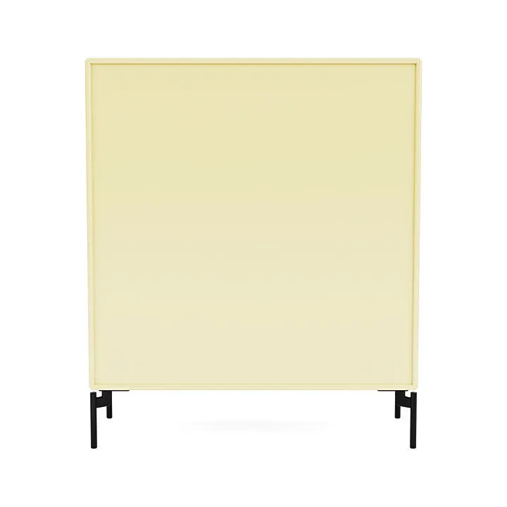 Montana Cover Cabinet With Legs, Camomile/Black