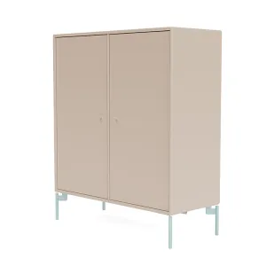 Montana Cover Cabinet With Legs, Clay/Flint