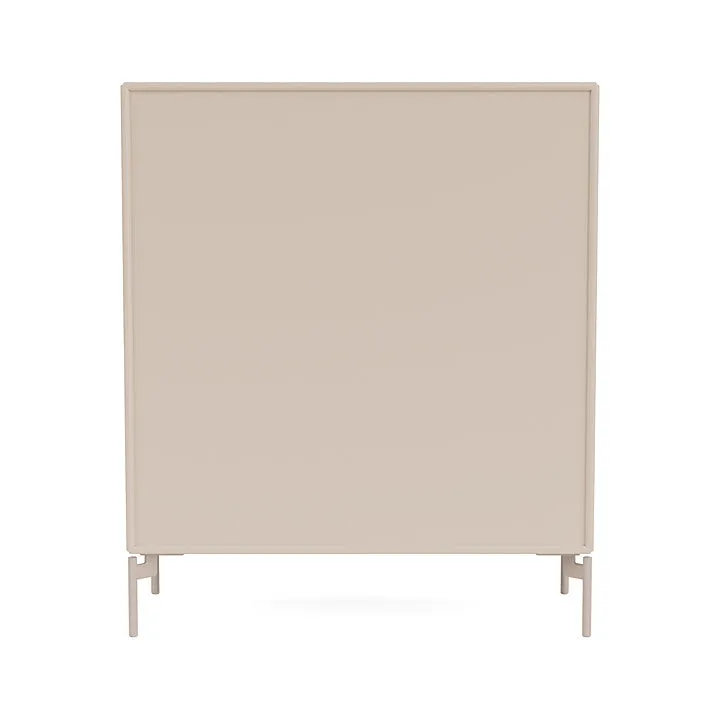 Montana Cover Cabinet With Legs, Clay/Mushroom