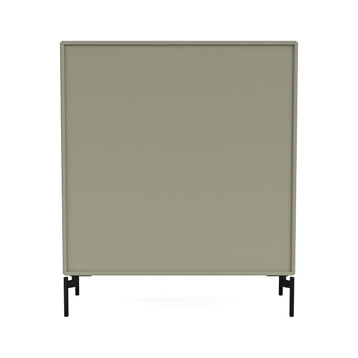 Montana Cover Cabinet With Legs, Fennel/Black