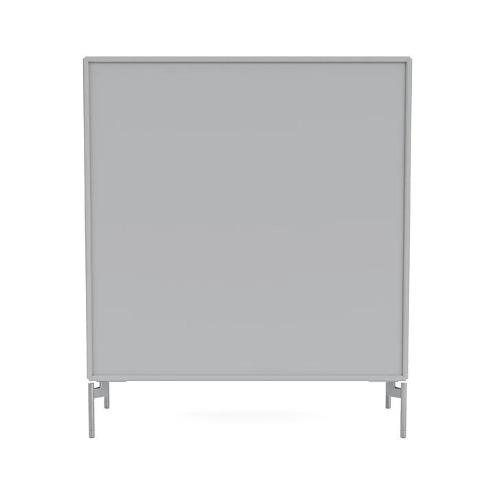 Montana Cover Cabinet With Legs, Fjord/Matt Chrome