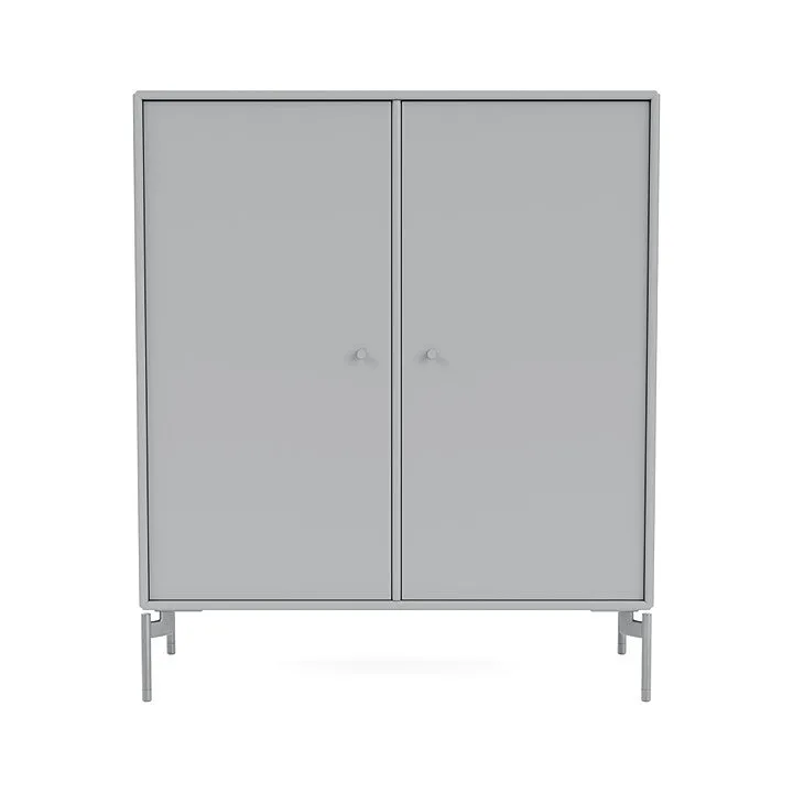 Montana Cover Cabinet With Legs, Fjord/Matt Chrome