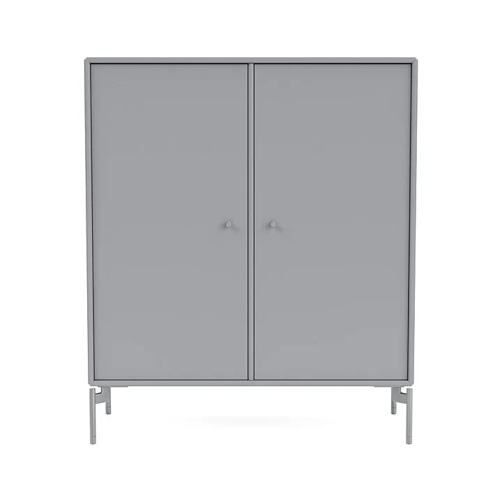 Montana Cover Cabinet With Legs, Graphic/Matt Chrome