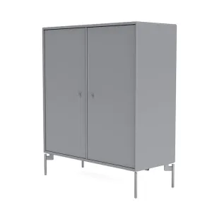 Montana Cover Cabinet With Legs, Graphic/Matt Chrome